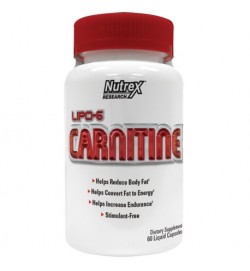 Lipo 6 L-carnitine 60 caps Nutrex
